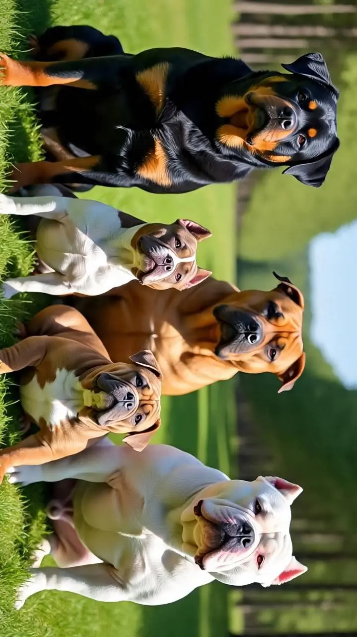 ai character: perros agresivos background