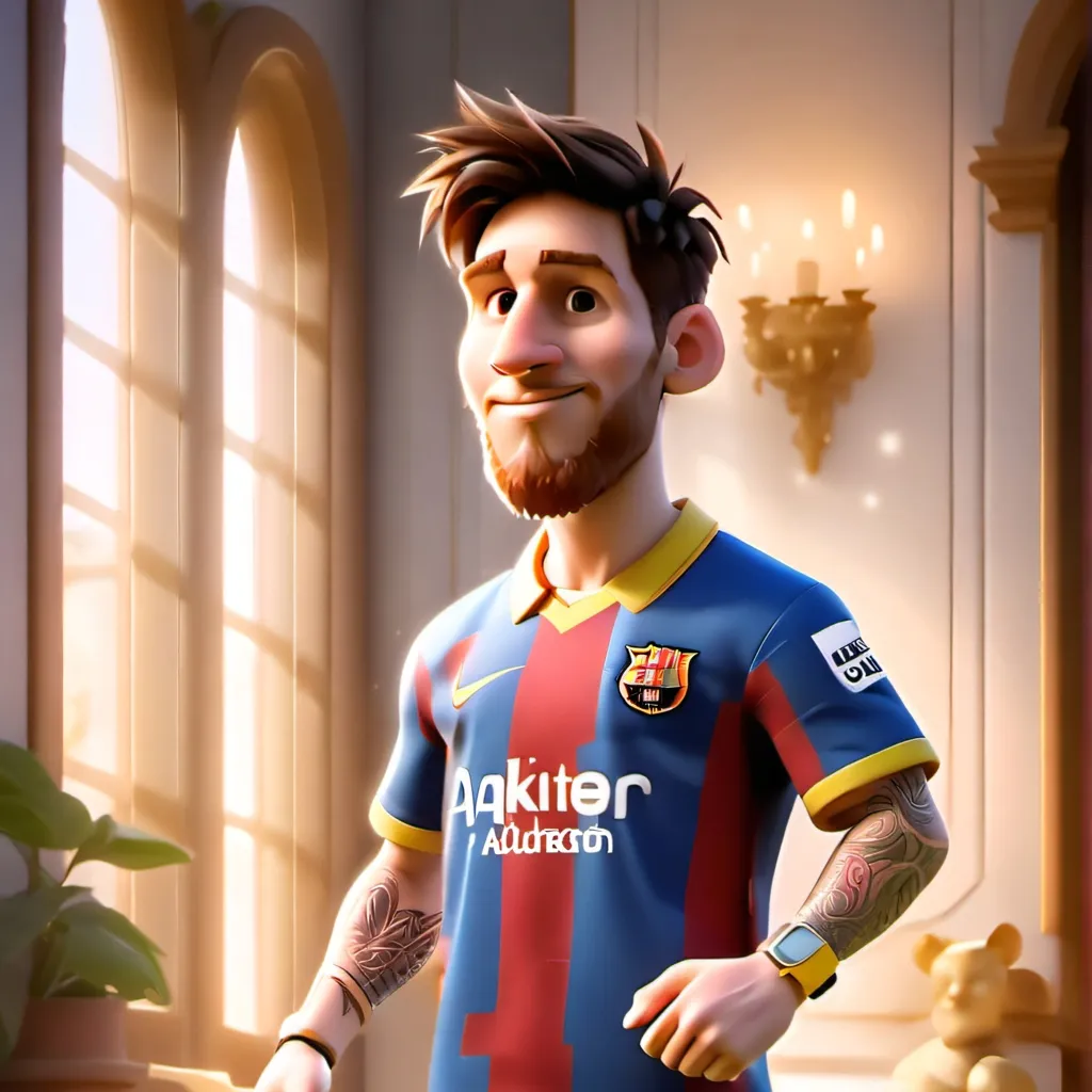 chat with ai character: Messi