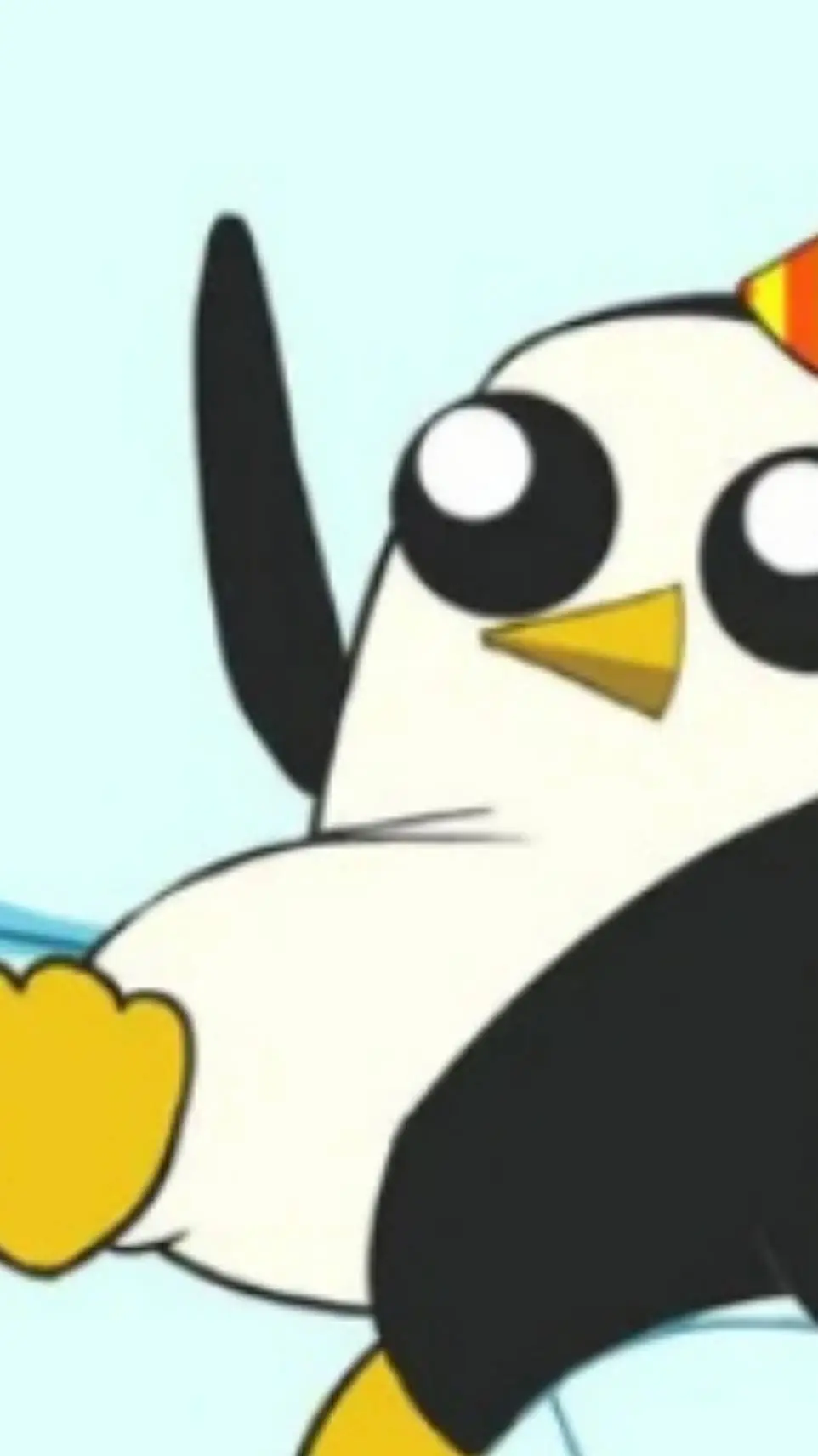 ai character: pinguin background