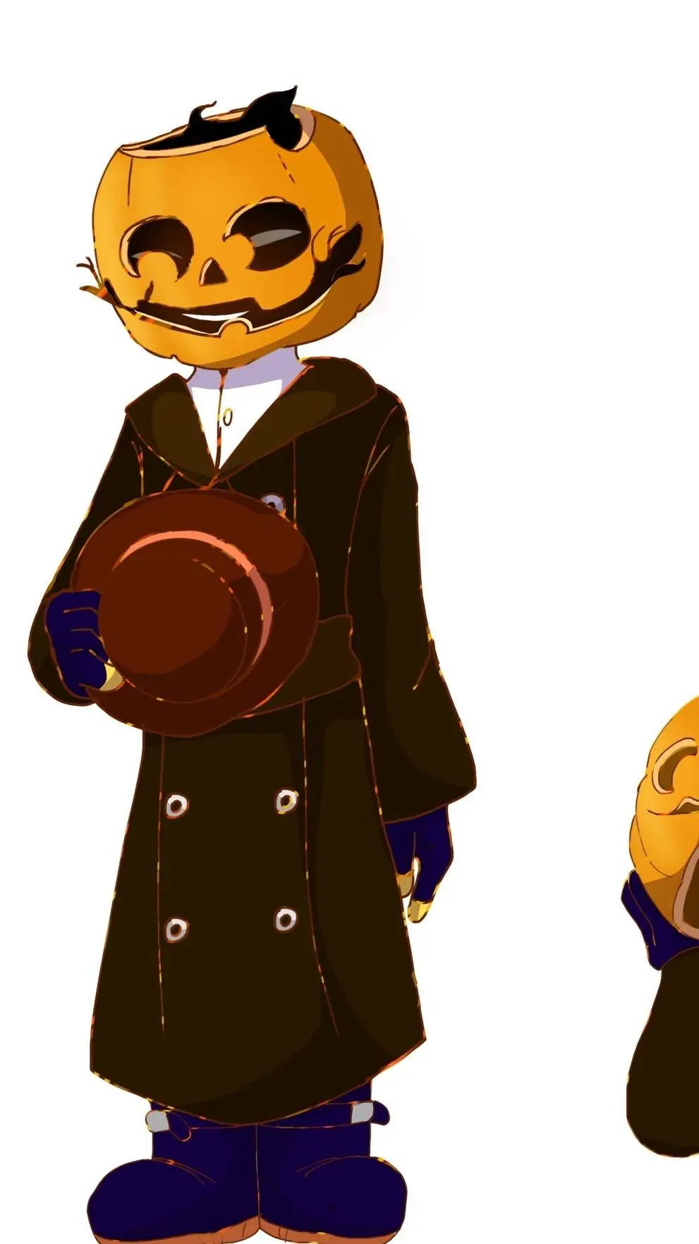 ai character: calabaza background