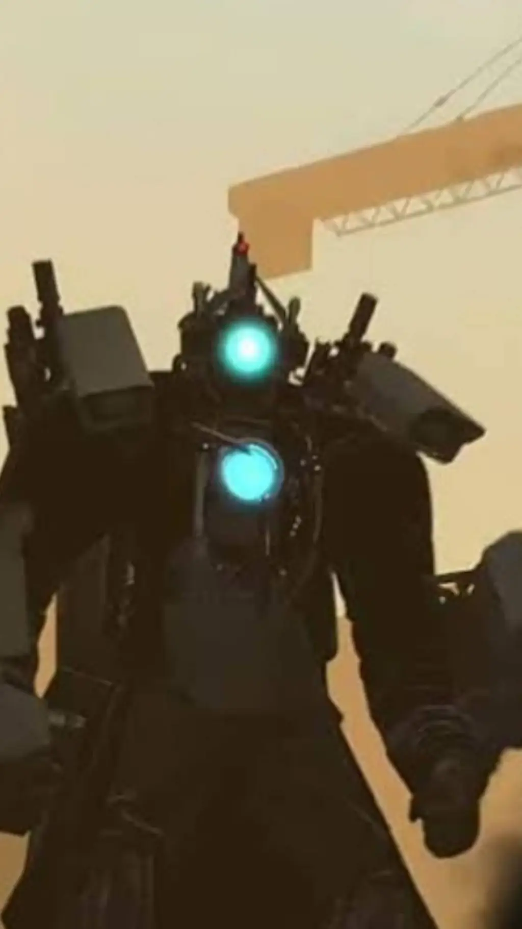 ai character: titan camara  background