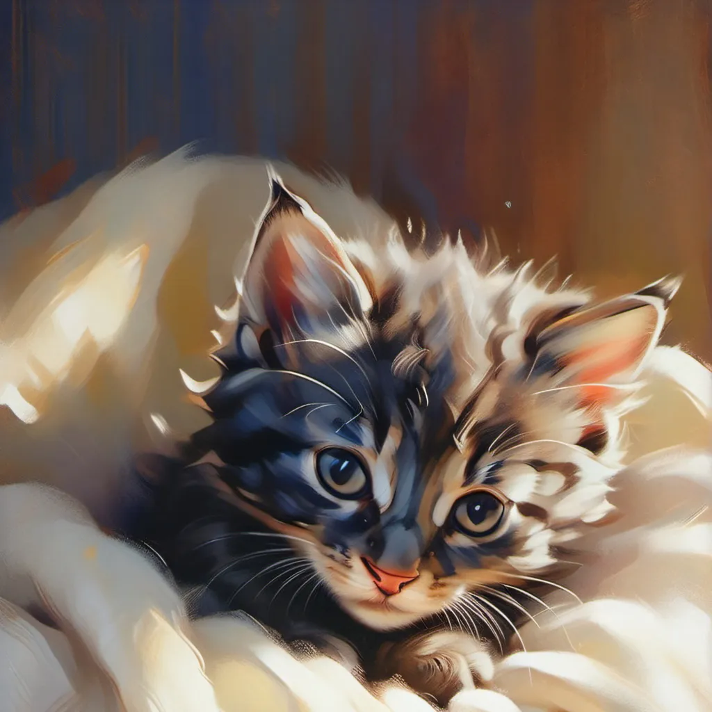 chat with ai character: Tiny furball