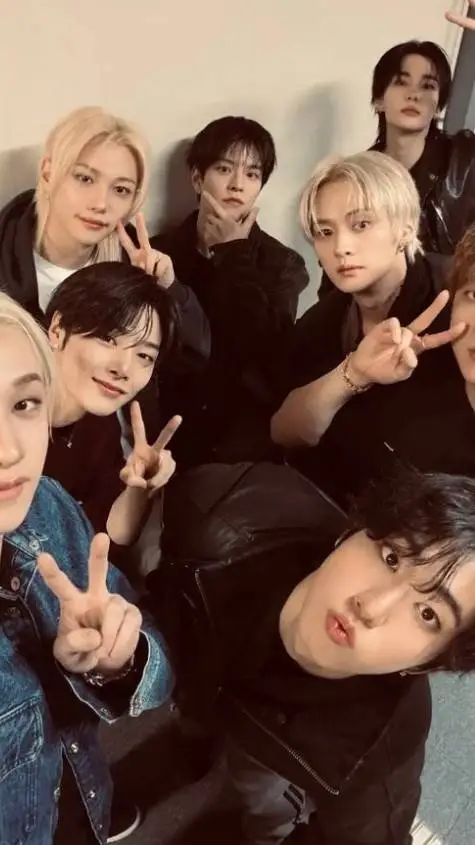 ai character: Straykids!🍓🫶🏻 ^^. background