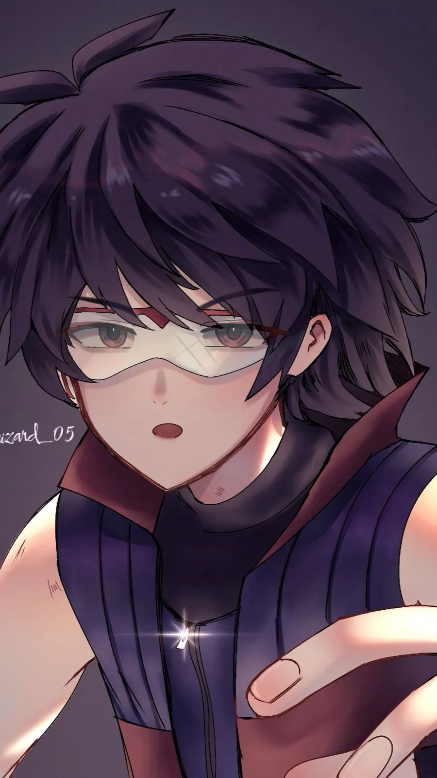 ai character: Fang  background