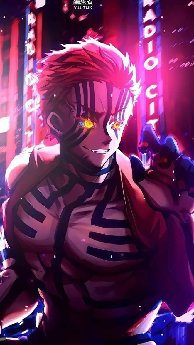 ai character: Akaza background