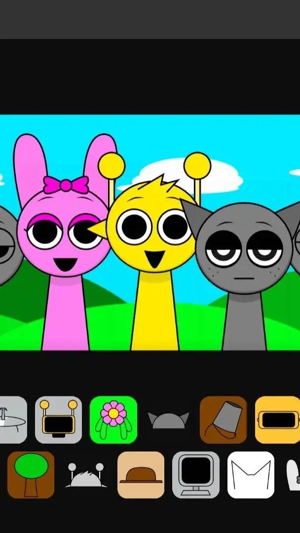 ai character: sprunky  background