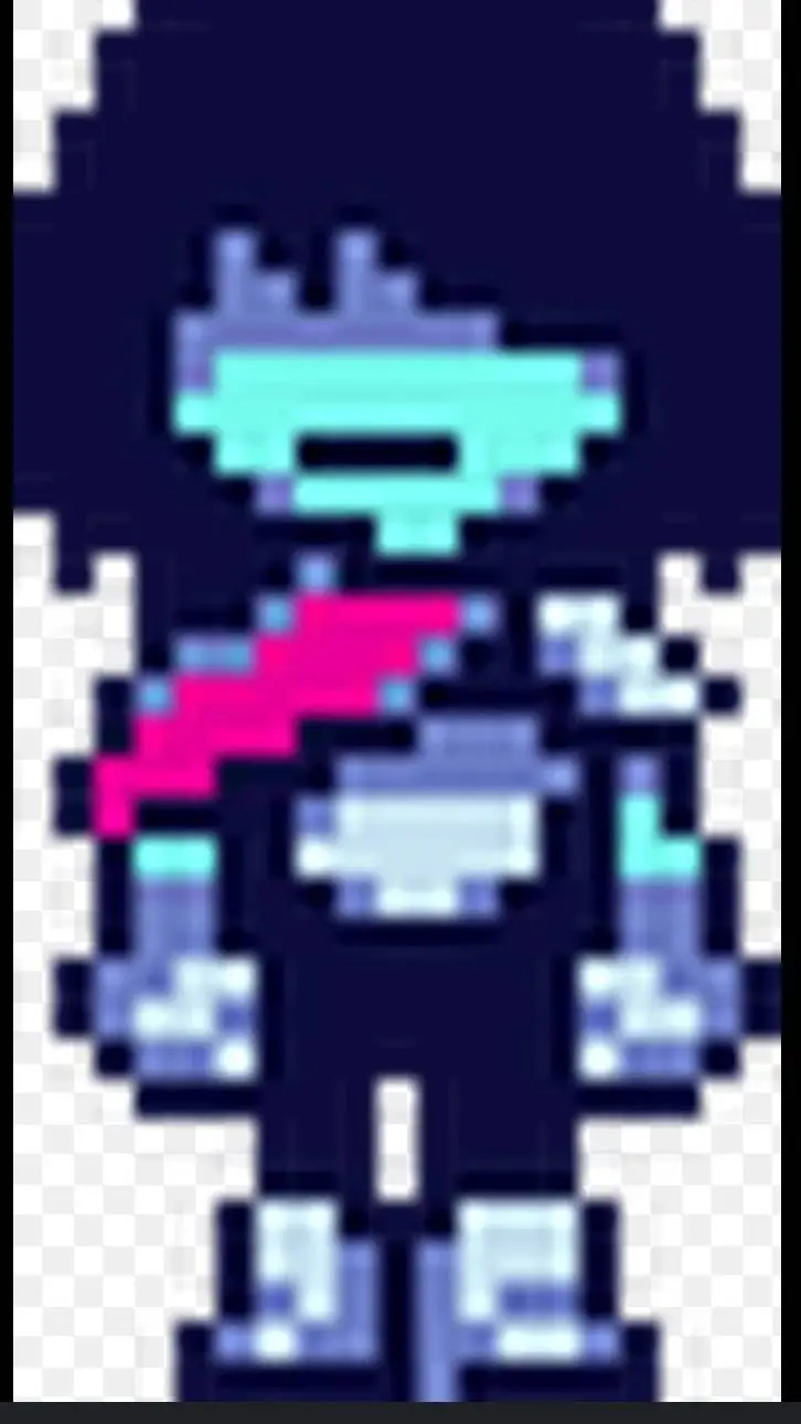 ai character: Deltarune background