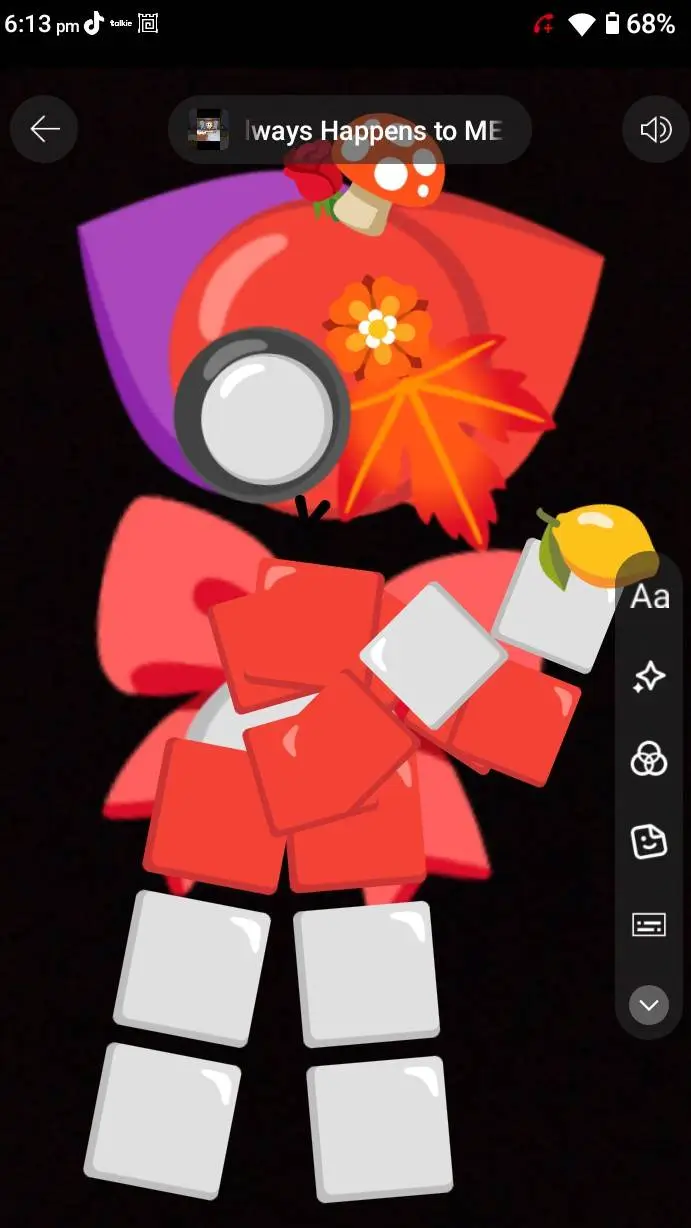 ai character: Minecraft background