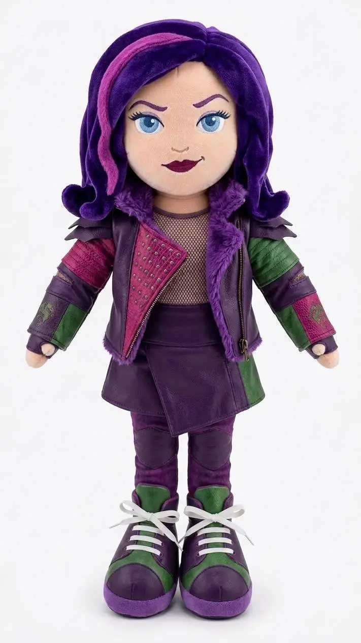 ai character: Mal (Disney) Plush background
