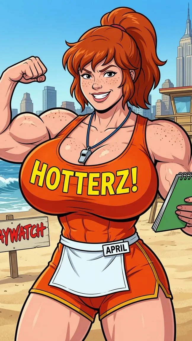 ai character: Hotterz! April background