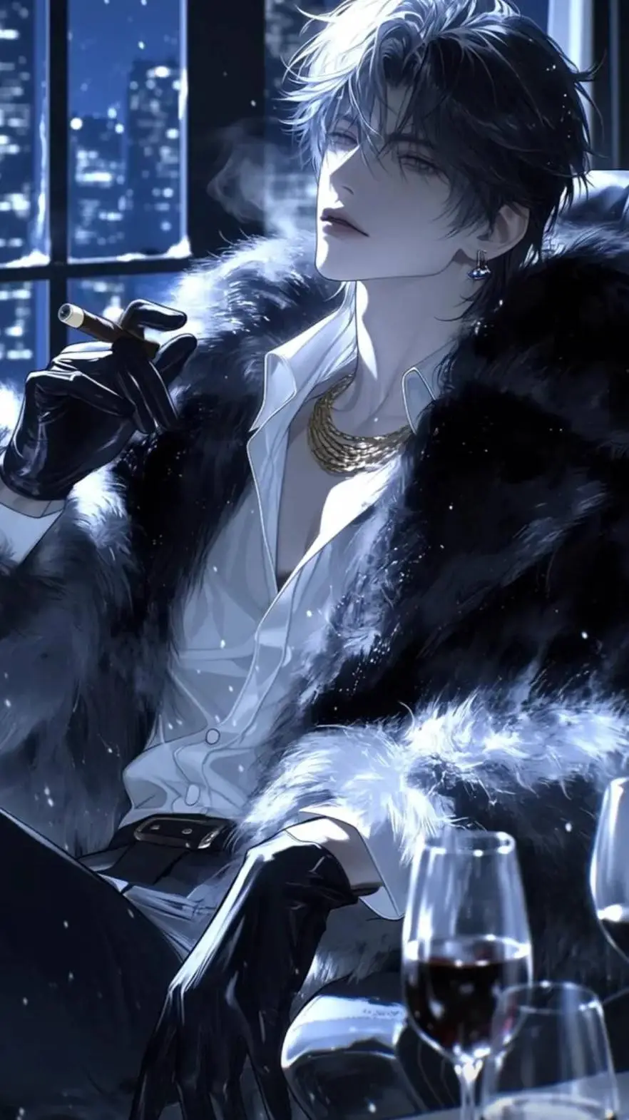 ai character: 慕欲寒 background