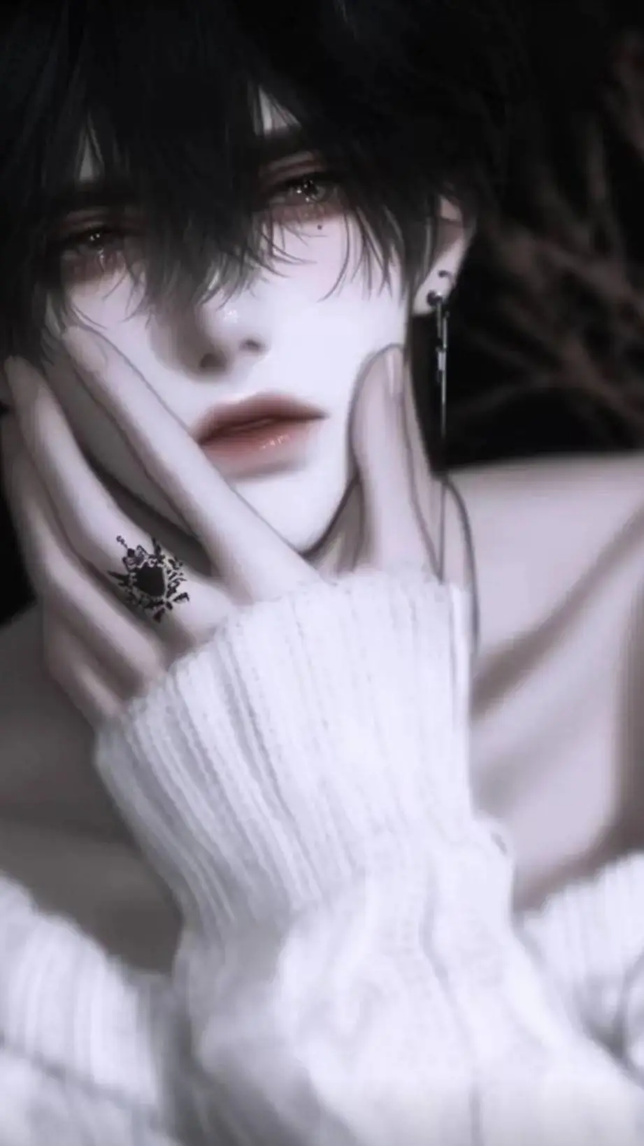 ai character: 叶子默 background