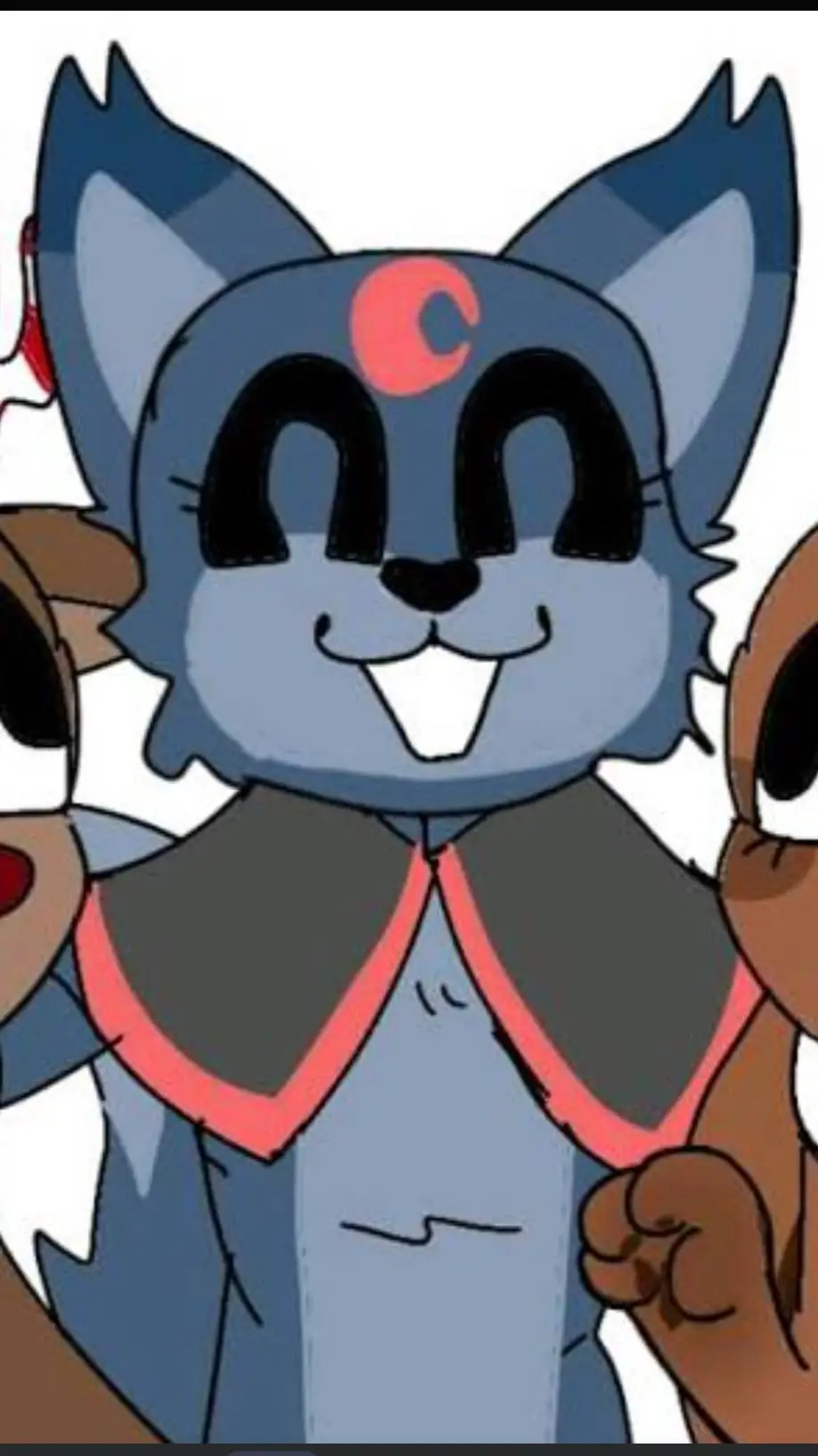 ai character: Nightlightbunny! background