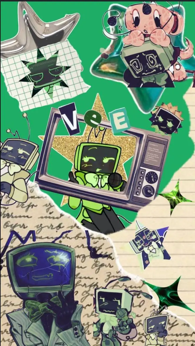 ai character: Vee's gameshow! 📺 background