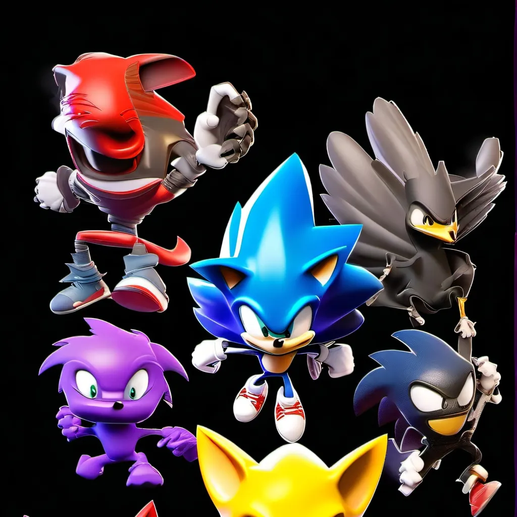 chat with ai character: Sonic's friend