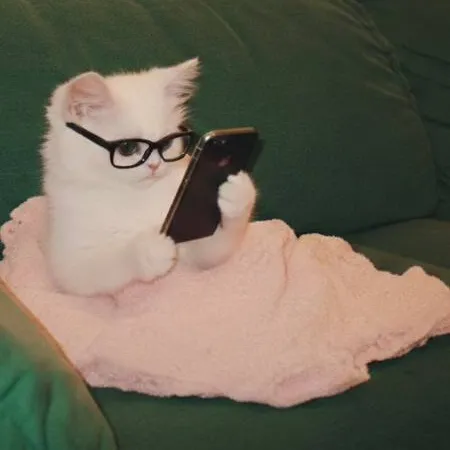 chat with ai character: Sleepy cat