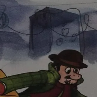 chat with ai character: city lost in snow