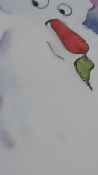 ai character: city snow continue background