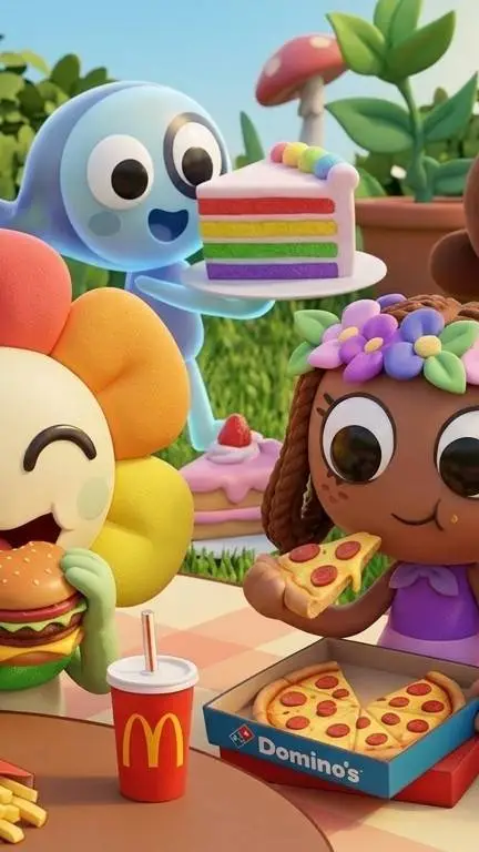 ai character: Restaurant Dw background