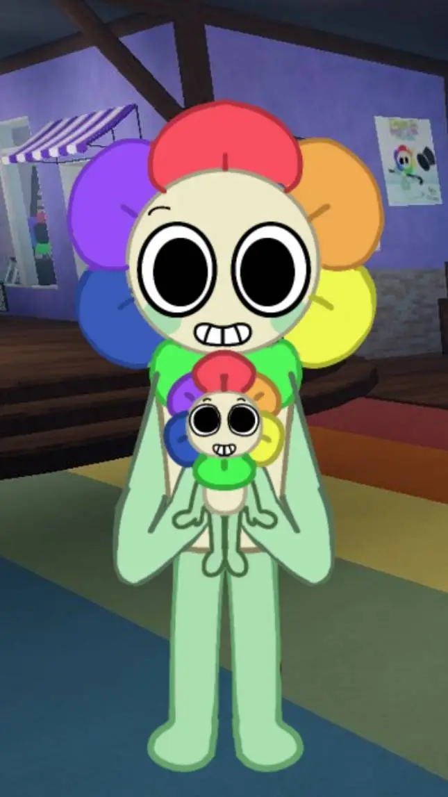 ai character: 🌈💐🏳️‍🌈🌈💐🏳️‍🌈🌈💐🏳️‍🌈 background