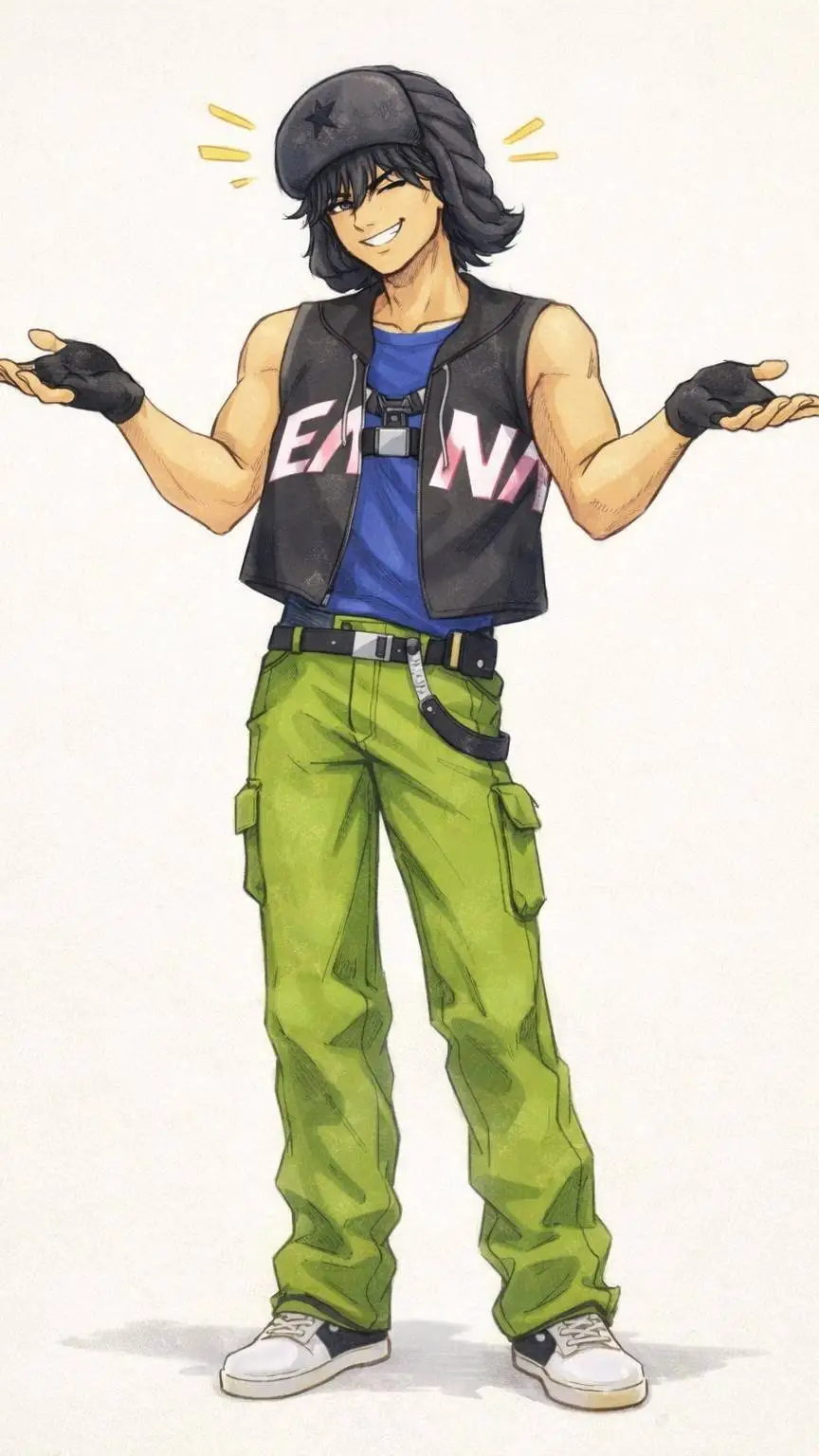 ai character: Raven background