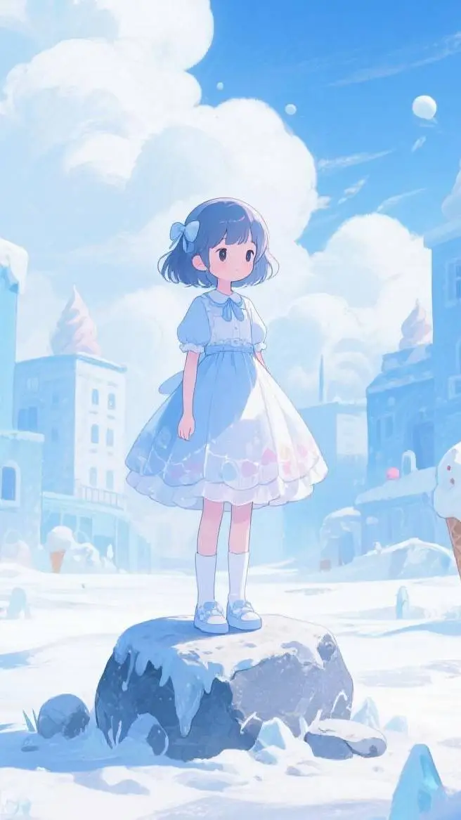 ai character: Ashley  background