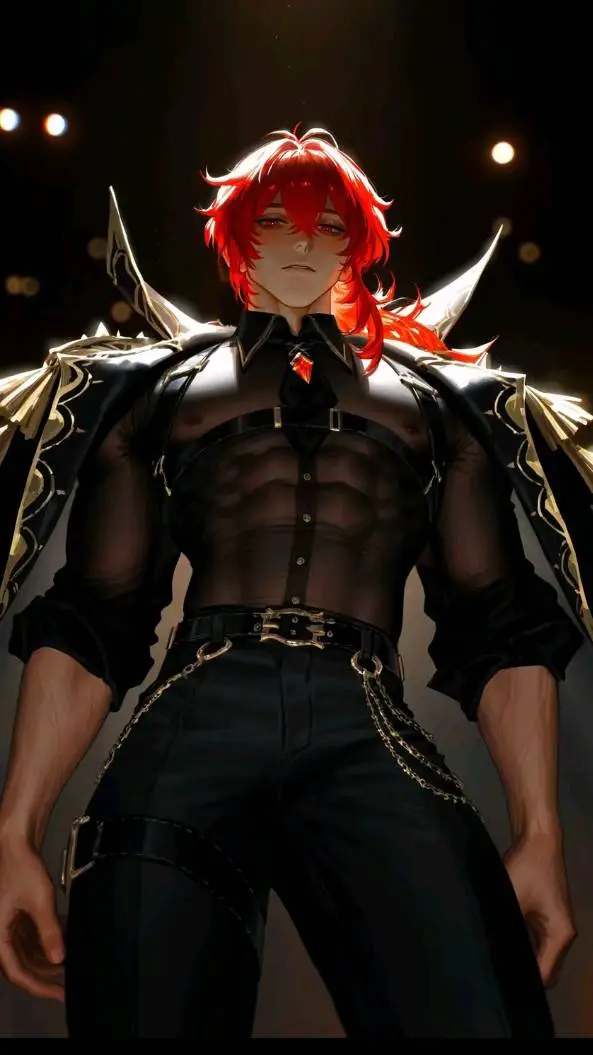 ai character: Diluc background