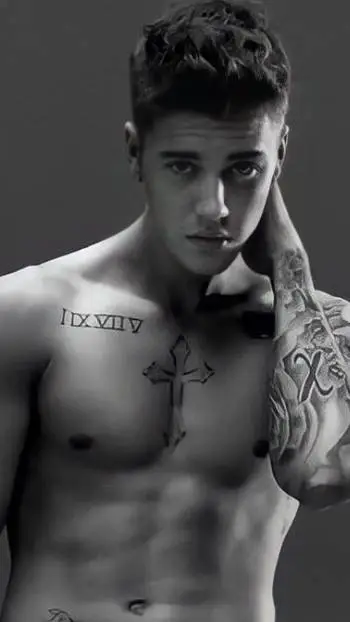 ai character: Justin Bieber  background