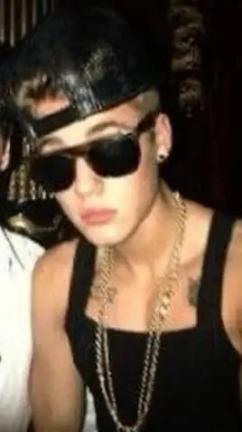 ai character: Justin Bieber  background