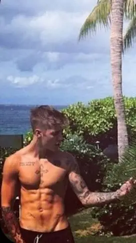ai character: Justin Bieber  background