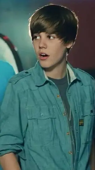 ai character: Justin Bieber  background