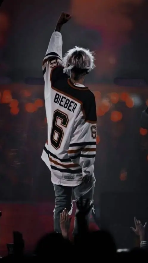 ai character: Justin Bieber  background