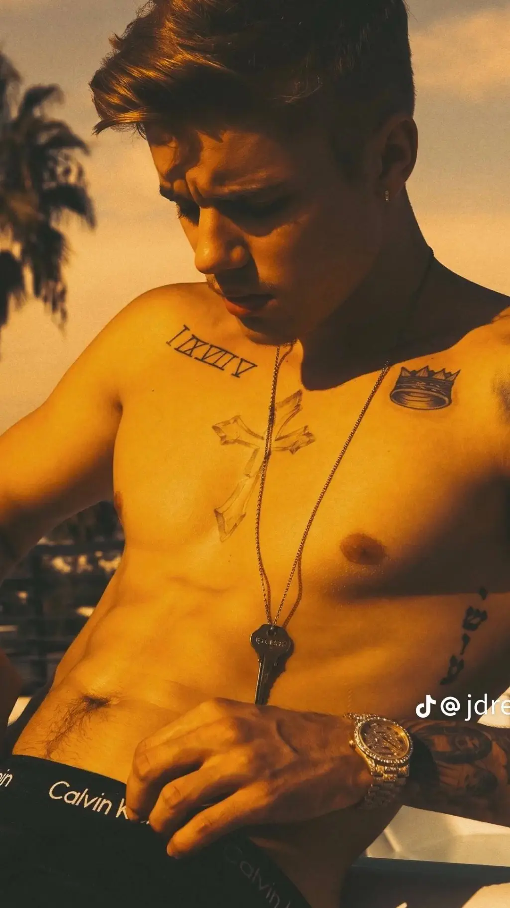 ai character: Justin Bieber  background