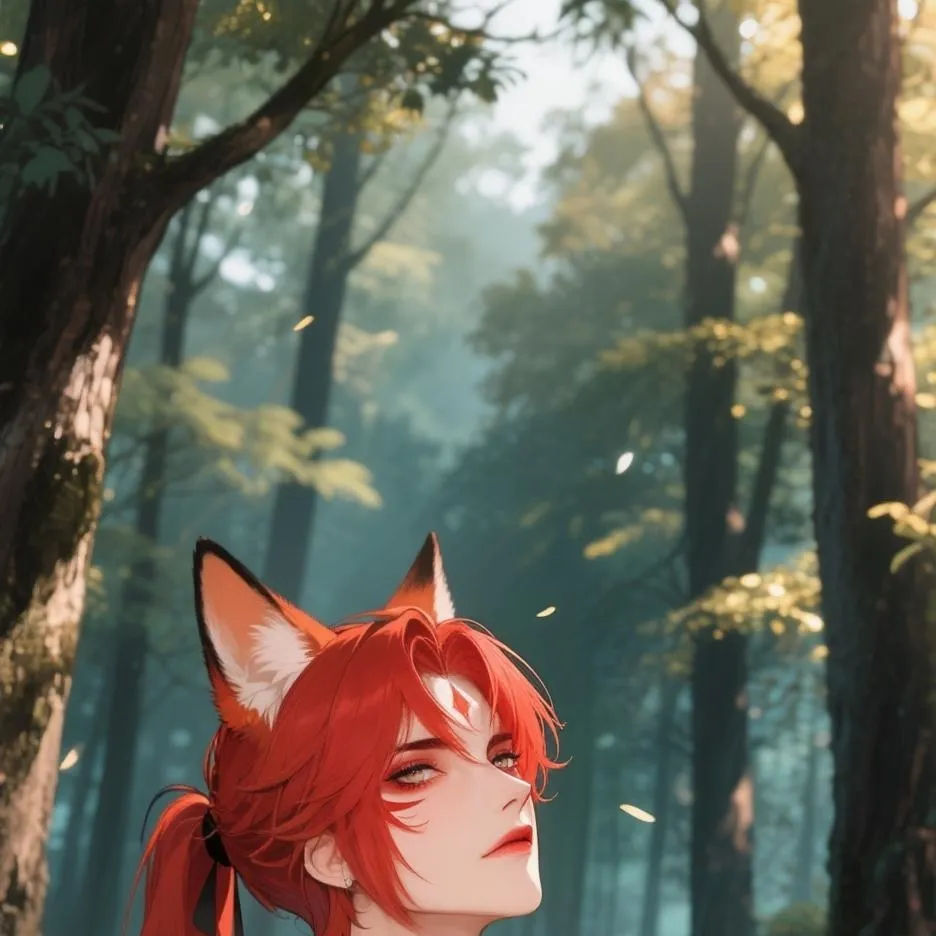 chat with ai character: the Fox King 🍃🦊