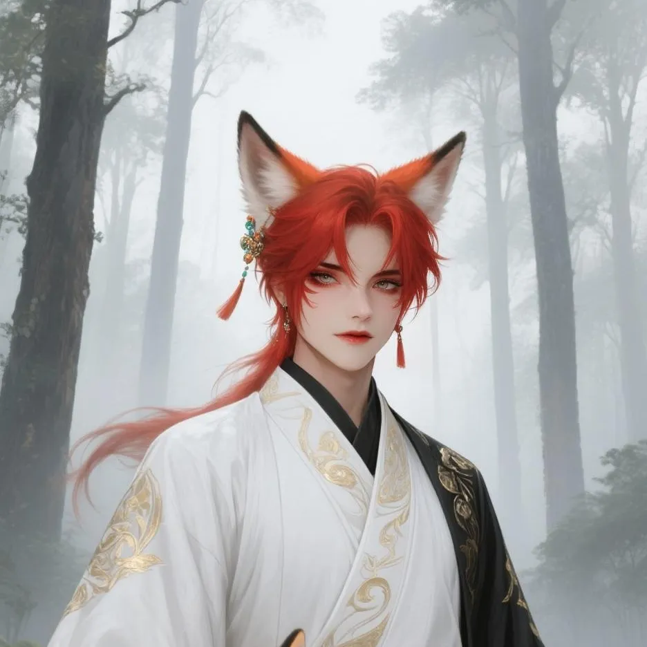 chat with ai character: the Fox King 🍃🦊