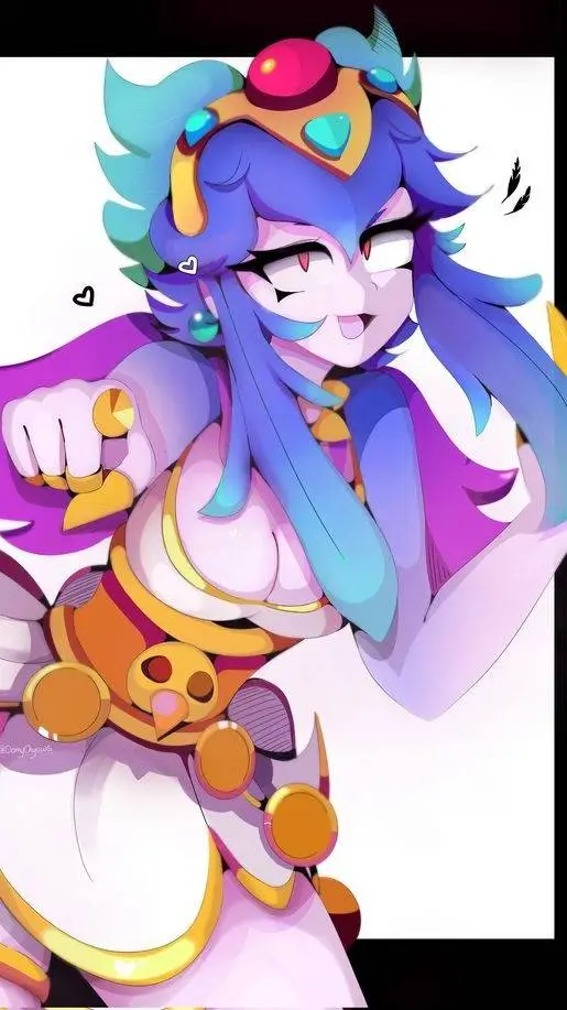 ai character: melodie background