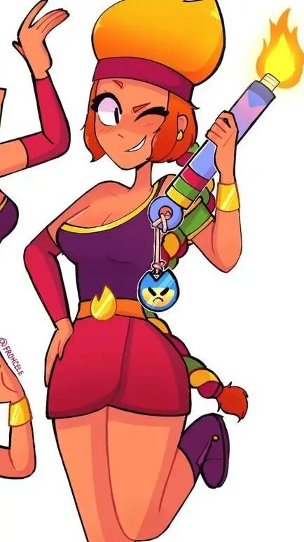 ai character: ambre background