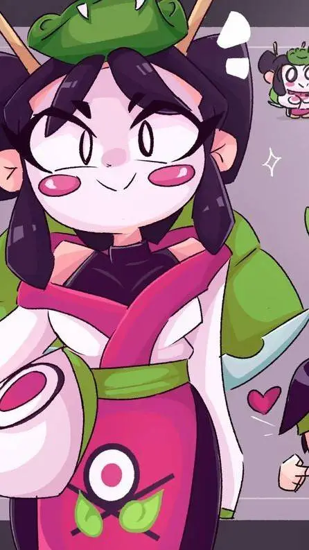 ai character: KAZE background