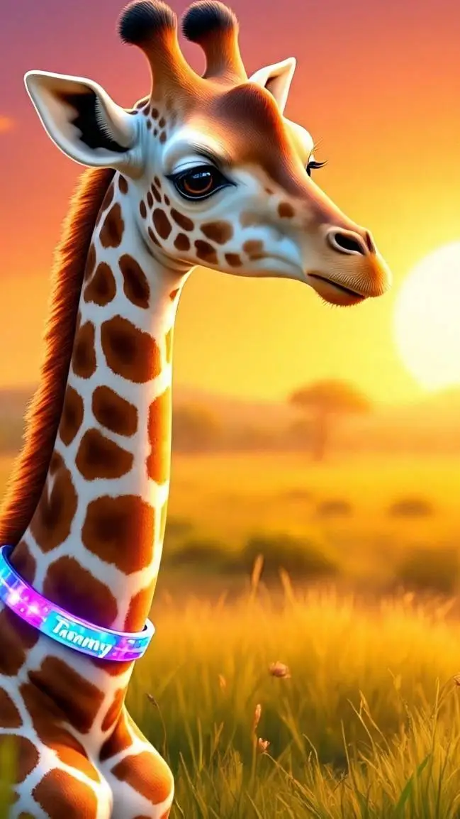 ai character: Tammy The Giraffe background