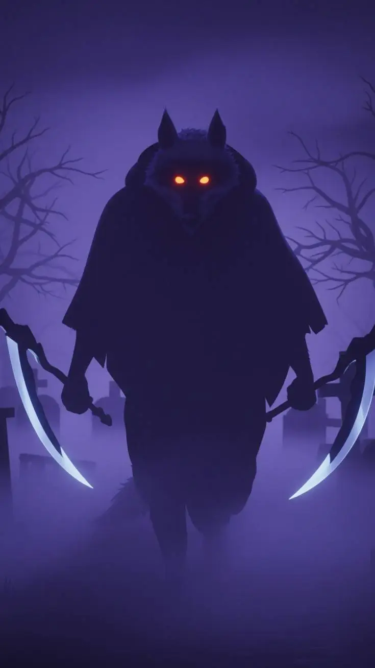 ai character: Death background