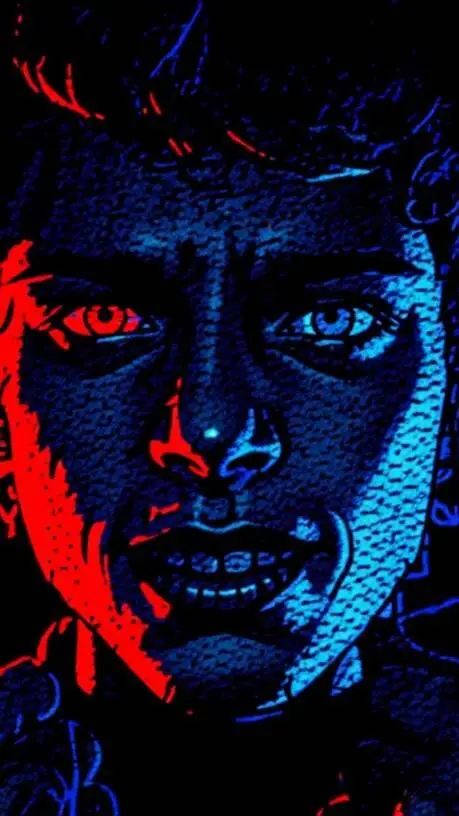 ai character: Laughter background
