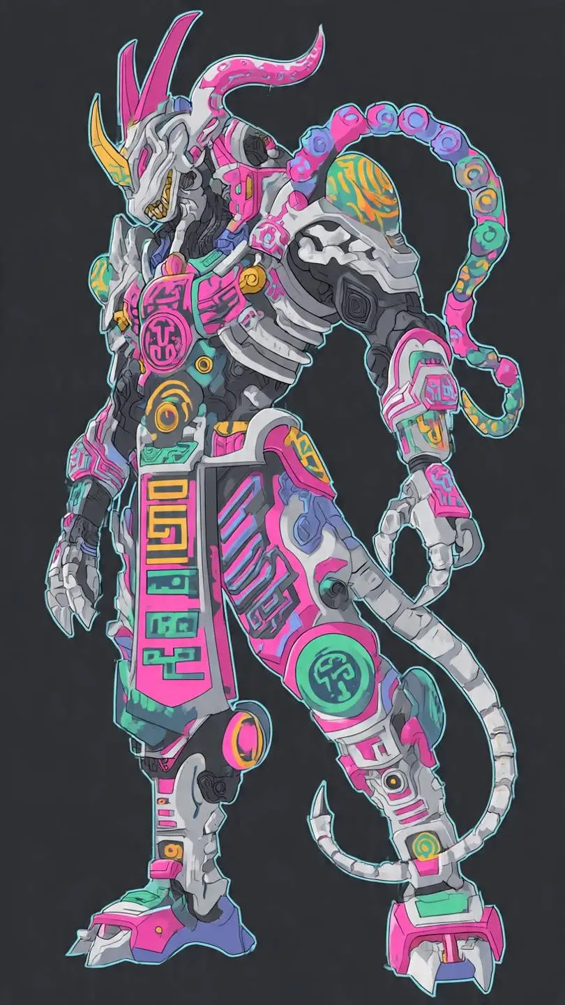 ai character: Supertron background
