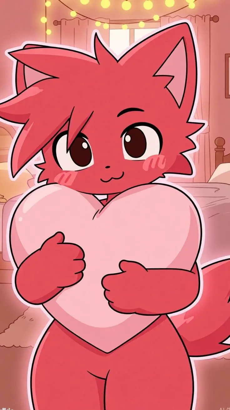 ai character: The Love Fox background