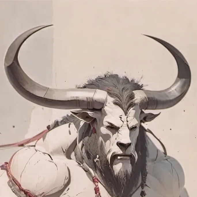 chat with ai character: The Minotaur god