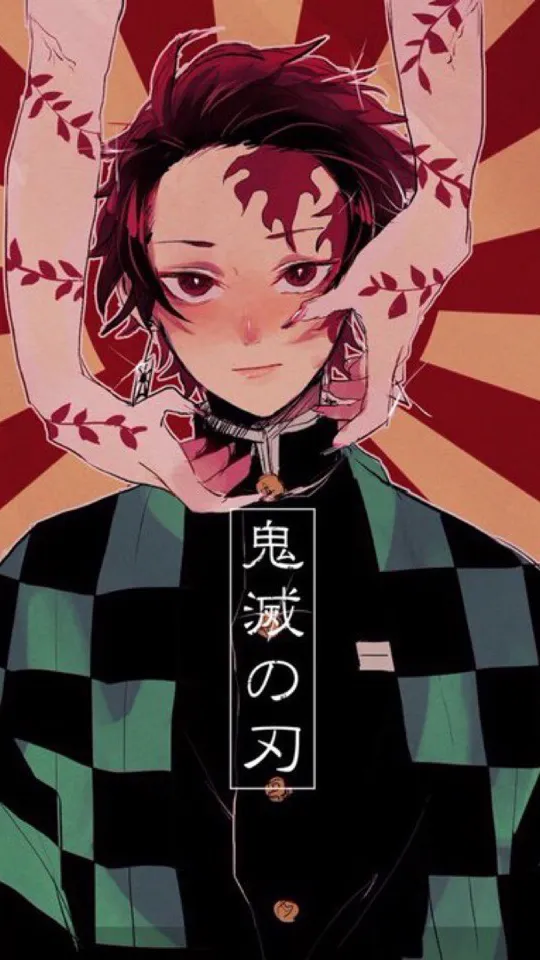 ai character: Tanjiro  background
