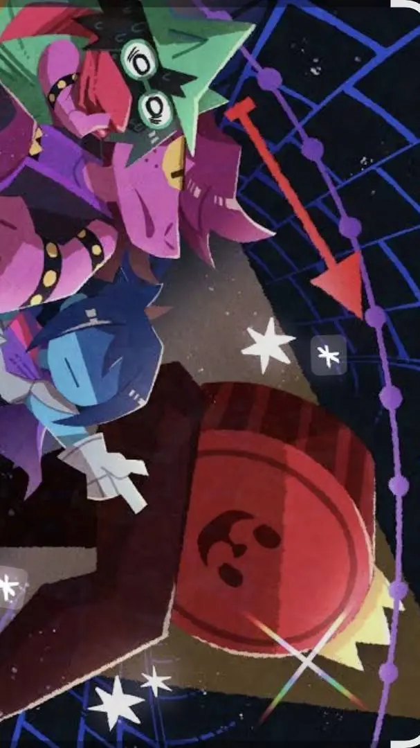 ai character: Deltarune- Cozinha background