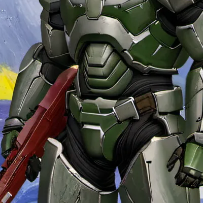 chat with ai character: DOOM slayers twin