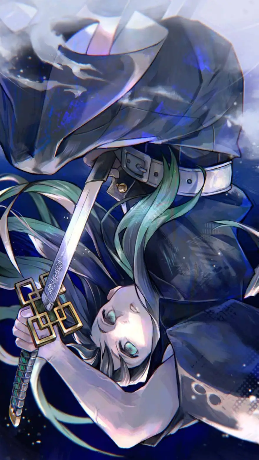 ai character: Muichiro × Y/n background