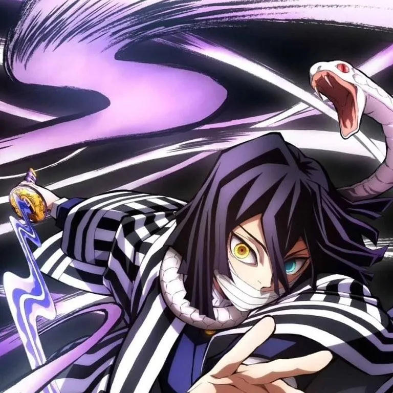 chat with ai character: Iguro Obanai
