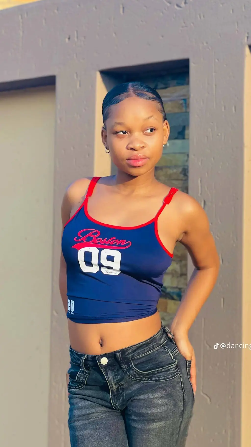 ai character: Dancing with busi background